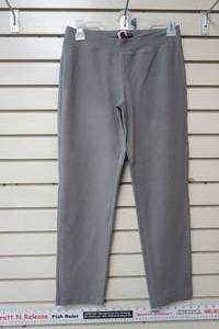lot 45 image: Eileen Fisher Petites Knit Pants (grey)