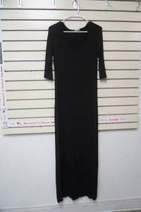 lot 93 image: Black Full Length Dress
