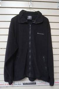 lot 115 image: Charles River Apparel Fleece Zip Up (Black)