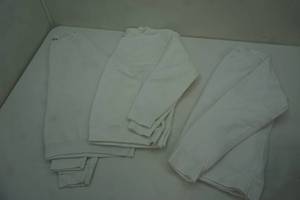 lot 175 image: (3ct) White Hanes Sweatshirt Size L