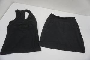 lot 191 image: Danskin sport tank top, skort