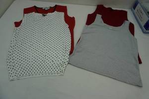 lot 206 image: High End Knit Dress Tank Tops (4ct)