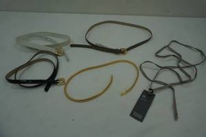 lot 221 image: Fashion Belts Ann Taylor, Eileen Fisher, Macys Brands