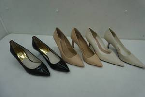 lot 228 image: 3 Pairs Womens Heels Size 5.5-6