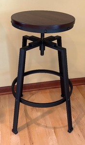 lot 52 image: Industrial Style Stool