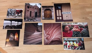 lot 135 image: Variety of Unique Unframed Artistic Photographic Prints