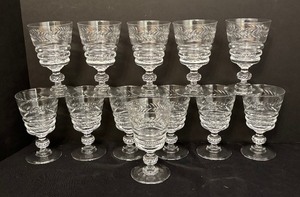 lot 227 image: Tiffin Franciscan Woodstock Stemware