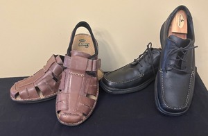 lot 268 image: Dr. Scholls Memory Fit Shoes and Rockport Kinetic Air Circulator Shoes