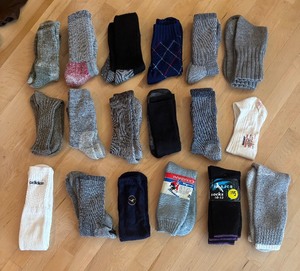 lot 270 image: Selection of Mens Socks