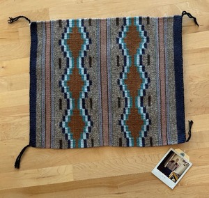 lot 351 image: Chink Style Navajo Certified Tapestry by Helen Begay