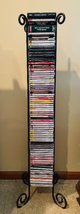 lot 282 image: CD Stand Loaded with Variety of Classical Music