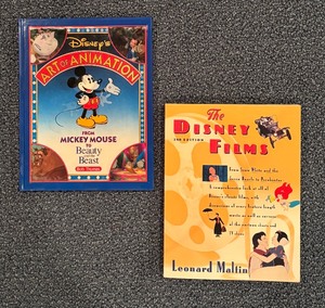 lot 464 image: Disney Art of Animation and The Disney Films Books