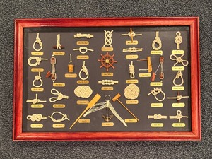 lot 468 image: Nautical Motif Framed Decor
