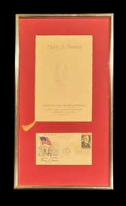 lot 127A image: Vintage President Harry Truman Memorabilia