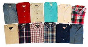 lot 424 image: Assorted Button Up Shirts  Ralph Lauren, Nordstroms and More