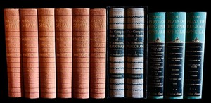 lot 432 image: Wonderful Lot of Vintage Books  Bernard Shaw, The Complete Short Stories of Maugham, The Plays of Eugine ONeil