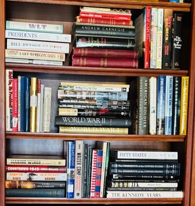lot 523 image: Books and More Books Including Marines, Presidents, World War and More