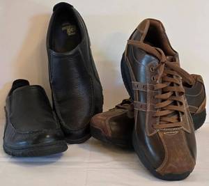 lot 386 image: Nearly New Dr. Scholls & Skechers Walking Shoes