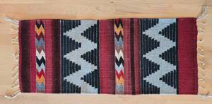 lot 387 image: Hand Woven Ethnic Rug
