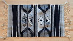 lot 388 image: Hand Woven Ethnic Rug