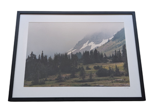 lot 207 image: Framed Russian Lakes Alaska Photograph by Linda Bold