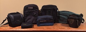 lot 623 image: Variety of Camera Bags by Lowepro, Jansport, Tiffen, Tamrac and More