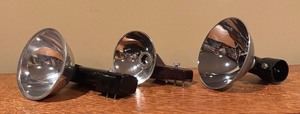 lot 631 image: Three Vintage Flash Lamps by Kodak and More