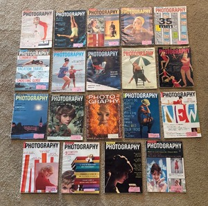 lot 636 image: Variety of Vintage Photography Magazines