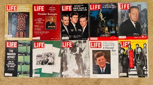lot 688 image: Vintage LIFE Magazines from 1961 - 1968