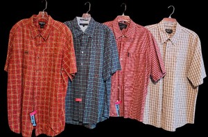lot 535 image: Short Sleeved Button Up Shirts including Abercrombie, Eddie Baur, Guide Series and More