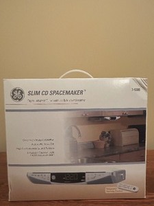 lot 604 image: Slim CD Spacemaker Under Cabinet Digital TV, Weather, AM  FM Tuner