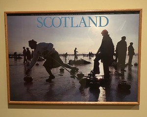 lot 606 image: Framed Scotland Poster