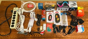 lot 611 image: Extension Cords, Chargers and More