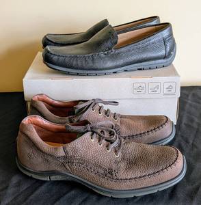lot 447 image: Two Pairs of Echo Mens Size 12 Shoes