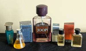 lot 460 image: Assorted Mens Mini Cologne Bottles