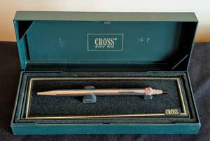 lot 562 image: Cross Classic Century Chrome Ballpoint Pen with Presentation Box