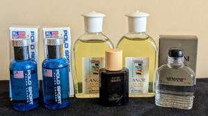 lot 571 image: Collection of 6 Assorted Mens Fragrances and Aftershaves