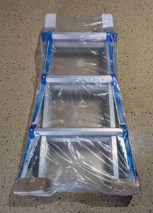 lot 580A image: New, Costco 5 in 1 Step Ladder