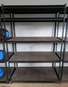 lot 658A image: Metal Storage Shelf