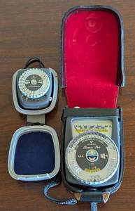 lot 714 image: Pair of Gossen Light Meters