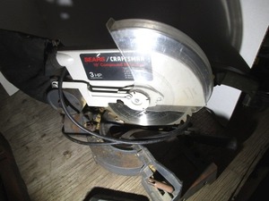 lot 2 image: Craftsman 10 Miter Saw