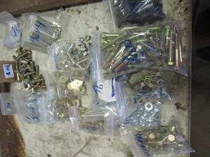 lot 12 image: Nuts, bolts, washers, new 716