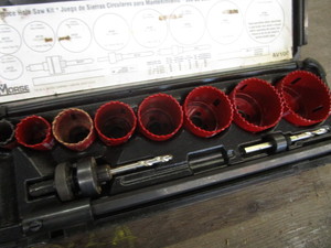 lot 86 image: Master Cobalt Hole Saw Set