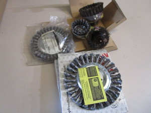 lot 31 image: Wire & Knot Wheels, Cup Brushes