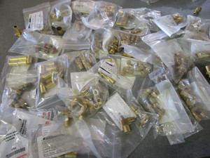 lot 46 image: Brass Fittings, Some DOT