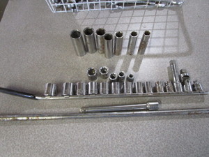 lot 54 image: Metric Sockets with Deepwell