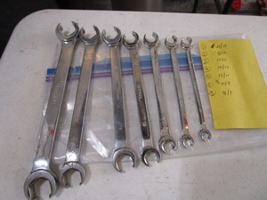 lot 123 image: MAC Metric Line Wrenches