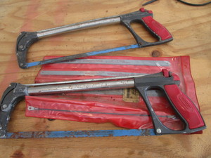 lot 147 image: Hack Saws & Blades