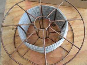 lot 157 image: Steel Cable Partial  Roll
