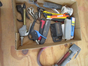 lot 162 image: Air Accessories, Solder, Utility Knife